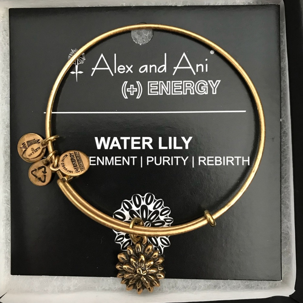 Alex & Ani- Water Lily bracelet
